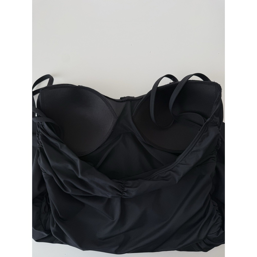 Sundance Seas The Day One Piece Black Swim Suit Womens XL Resortwear Vacation - Picture 8 of 11